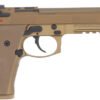 Beretta M9a4 G 9mm 5.1" 15 Rnd - Threaded Bbl Tan Us Optic Rdy