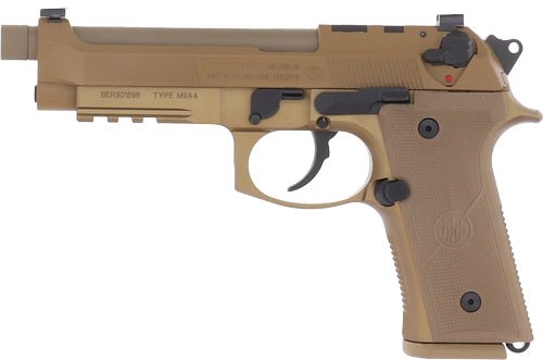 Beretta M9a4 G 9mm 5.1" 15 Rnd - Threaded Bbl Tan Us Optic Rdy